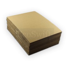 200 5×7 EcoSwift Corrugated Cardboard Pads Filler Inserts Sheet 1/8″ Thick 5 x 7