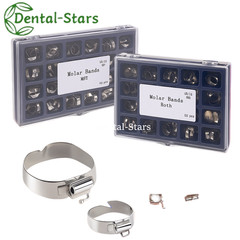 80 Pcs Dental Orthodontic Buccal Tube 1st Molar With Bands Roth/MBT 022″ 16#-35#