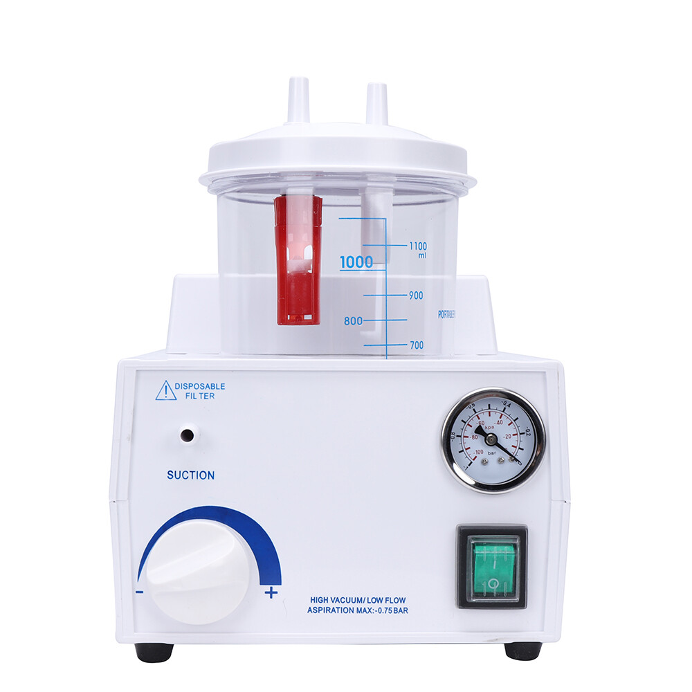Vacuum Phlegm Quiet Suction Unit Portable Medical Emergency Aspirator Machine US