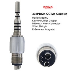 For KaVo MULTIflex Coupler 4 6 Hole BEING Dental Handpiece Coupling Fiber Optic