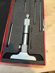 0 to 4″ Range Mechanical Depth Micrometer