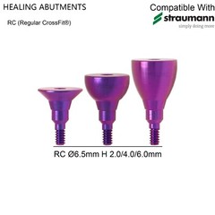Dental Healing Cap Abutment Straumann ITI BL/BLT Compatible NC/RC Cover Screw