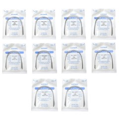 AZDENT Dental Orthodontic Super Elastic NITI Arch Wire Round Ovoid/Square/Nature