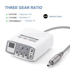 Dental Brushless LED Electric Micro Motor Internal Spray 1:1/1:5/16:1 QI901 USA