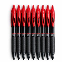 307 Retractable Gel Ink Pens Medium Point 0.7mm Pack of 8 Red Smudge Proof fo…