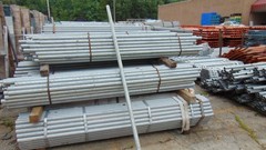 Galvanized Steel Pipe – 1-1/2″ x 8′ – SCH40 – Industrial Plumbing Conduit