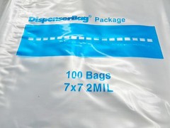 100 Reloc Zippit Bags 2mil Clear Poly 7×7 Reclosable Zip Seal Lock Bag 7″ Square