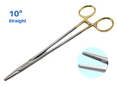 Mayo Hegar Needle Holder Driver 10 inches w/ Tungsten Carbide ARTMAN INSTRUMENTS