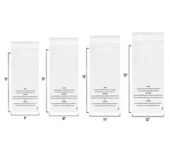 Poly Bags Suffocation Warning Clear Merchandise 1.5 mil For Amazon