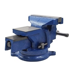 6″ Mechanic Bench Vise Table Top Clamp Press Locking Swivel Base Heavy