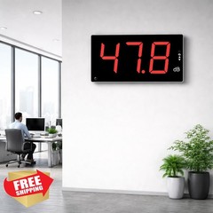 HOJILA Wall Sound Level Meter 30-130dB Digital Decibel