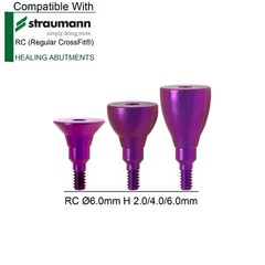Healing Abutment NC/RC Cover Screw Healing Components fit Straumann BL/BLT