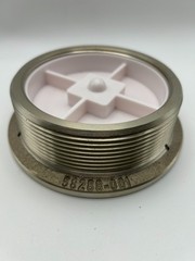 Zurn Co2450-ab4 Adjustable Floor Cleanout Piece Brass, Nickel Top 4”in PVC