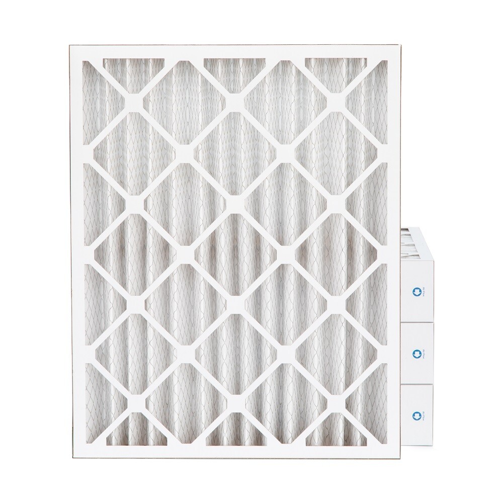 16x20x4 MERV 8 Pleated AC Furnace Air Filters. 4 Pack (Actual Depth: 3-3/4″)