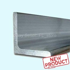 Aluminum Angle 1/4″ x 4″ x 4″ x 4 Feet Length Unpolished Alloy 6061 90° Stock