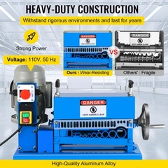 Electric Wire Stripping Machine 1.5-38mm Cable Stripper 0.06″-1.5″ 1/2HP