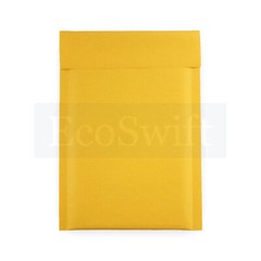 25 #0000 4 x 6 ECOSWIFT SMALL SELF SEAL KRAFT BUBBLE MAILERS PADDED ENVELOPES