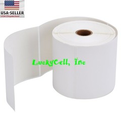 4 Rolls Direct Thermal Shipping Labels 500/roll 4×6 For Zebra ZP450 Eltron 2844