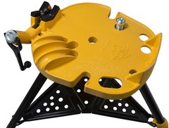 Steel Dragon Tools® 72037 6″ Tripod Pipe Chain Vise Stand Model 460 12R 300 700