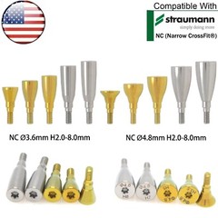 US Dental Healing Cap Abutment NC/RC Healing Closure Fit Straumann ITI BL/BLT