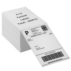 3000 4×6 Fanfold Direct Thermal Shipping Labels Perforated Label / UPS CERTIFIED