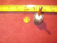 (0286.) Flapper Grinding Wheel 1″ L x 1″ Dia. 80 Grit. Shank Dia. 1/4″