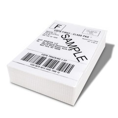 500 4×6 Fandfold Direct Thermal Shipping Labels for Rollo & Zebra Printer