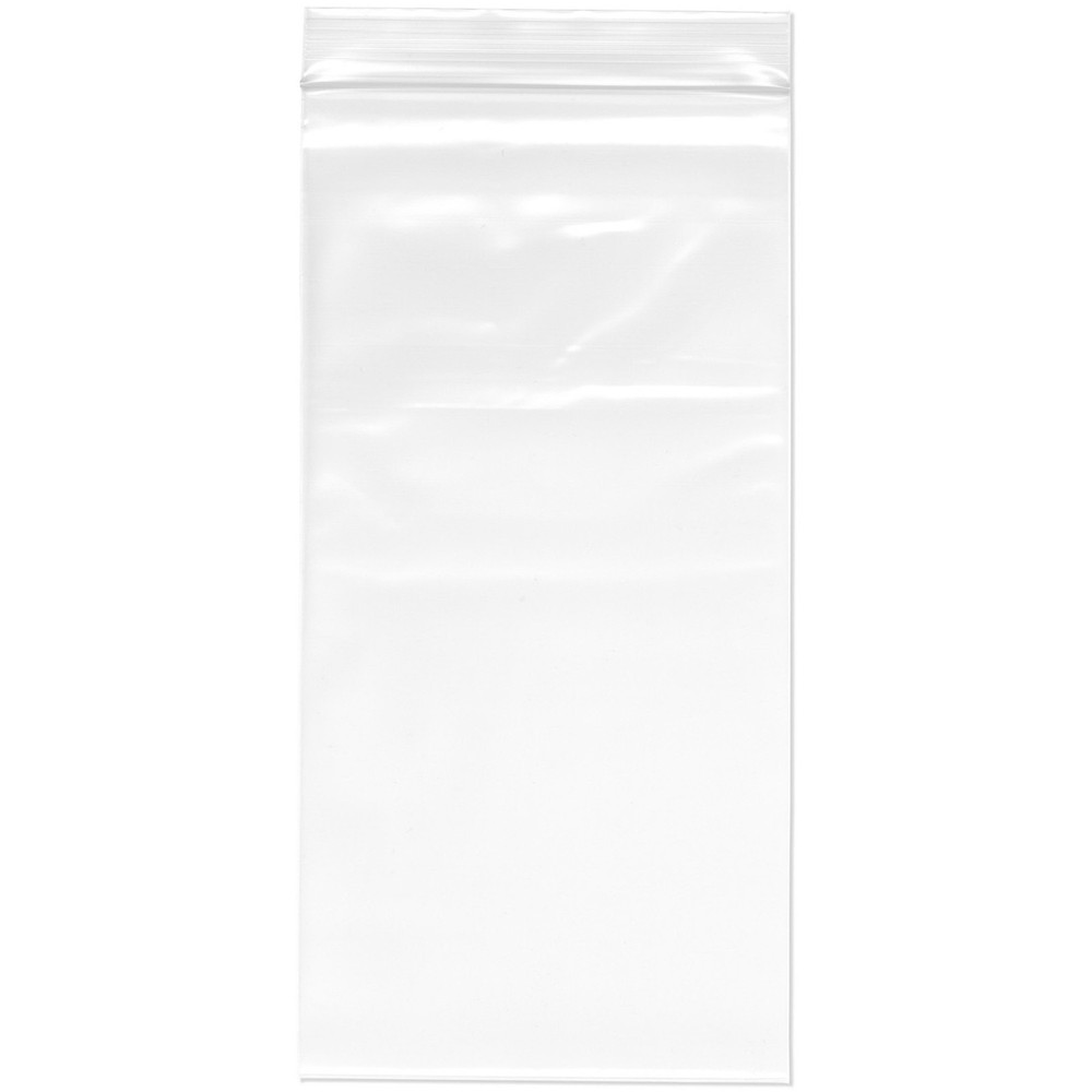 Plymor 5″ x 10″, 4 Mil Heavy Duty Zipper Reclosable Plastic Bags