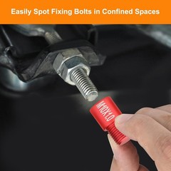 70 Pcs Nut & Bolt Thread Checker Set 37 SAE 33 Metric Gauge for Size Checking