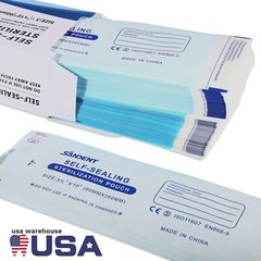 200Pcs Sterilization Pouches- 3.5 ” x 10 ” Dental Self Seal Pouch Bag
