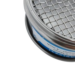 5 Mesh Lab Sieve 4 Inch Diameter 304 Stainless Steel Wire Cloth Test Home