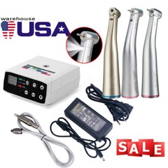 Dental Electric Motor LED Handpiece 1:5 1:1 Brushless Yabangbang