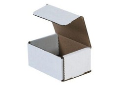 200 Pack of 4x3x2 White Corrugated Shipping Mailer Packing Box Boxes 4″ x 3″ x 2