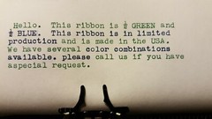 FJA Products Universal Typewriter Ribbon 2″ x 1/2″ Twin Spools in 30+ Colors