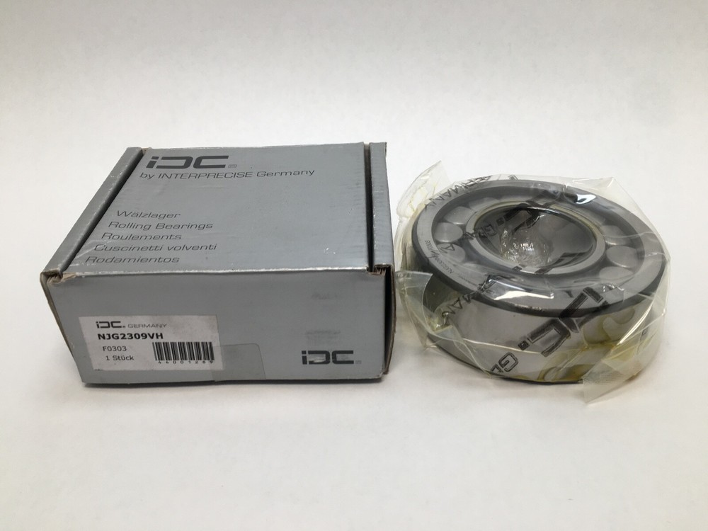 IDC NJG2309VH Cylindrical Roller Bearing 45x100x36 mm NJ G 2309 VH Germany