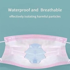 GP Craft 50/100 Pcs Disposable Face Cover 3-Ply Filter Breathable Earloop Masks
