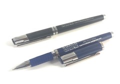 20ct Lot Misprint GEL INK Rollerball Stick Pens w/cap: Textured Grip