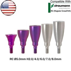US Dental NC/RC Healing Cap Abutment Cover Screw Fits Straumann ITI BL/BLT