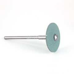 Dental Rubber Diamond Polisher Wheel Disc /Zirconia Porcelain Polish Burs HP