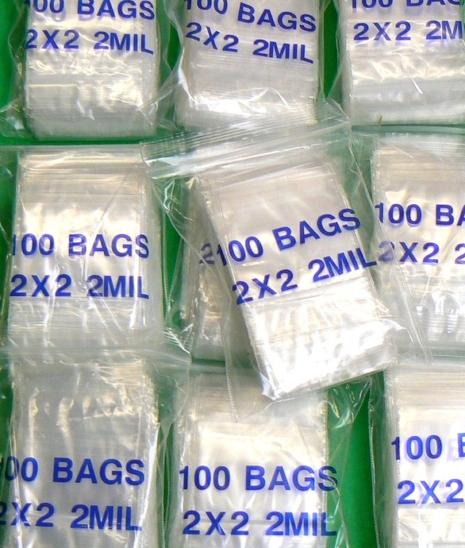 5,000 Plastic Bags 2×2 Zip Seal Lock 2mil Clear Reclosable 2 x 2″ Zip Locking