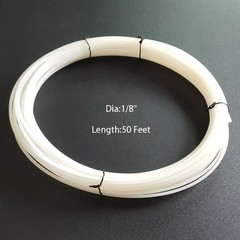 50 Feet White HDPE Plastic Welding Rod,1/8 Diameter,High Density Polyethylene