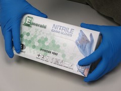 2000ct Small Emerald 3MIL NITRILE POWDER FREE EXAM GLOVES-CHEAP