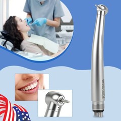 10pcs SANDENT NSK PANA MAX Style Dental High Speed Handpiece Push Button 4 Hole