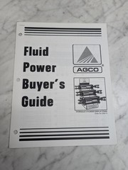 AGCO FLUID POWER BUYER’S GUIDE HYDRAULIC CYLINDER DISPLAY STAND ORDER NO 638170