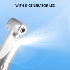 Dental 1:5 Electric Fiber Optic LED Contra Angle Handpiece High Speed 1:4.2 1:1