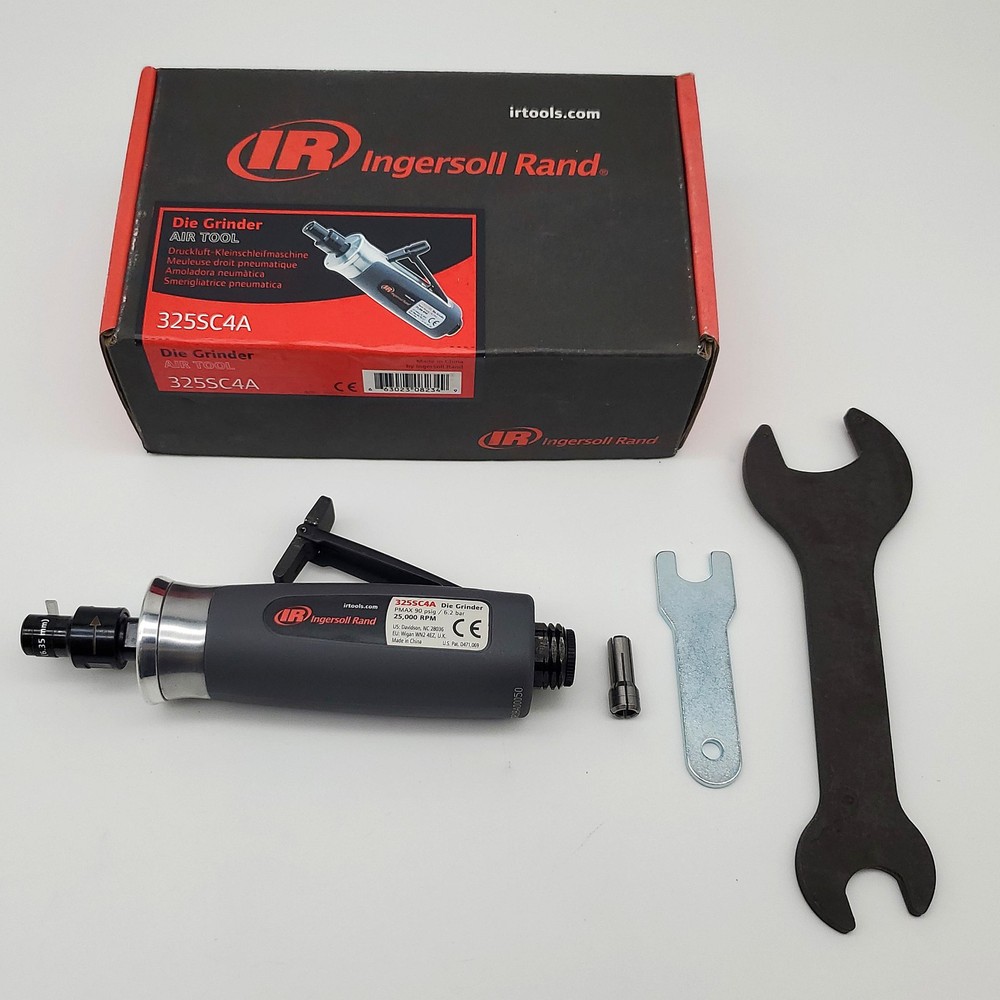 Ingersoll Rand 325SC4A Die Grinder Air Tool 1/4″ Collet 25,000 RPM 0.4HP