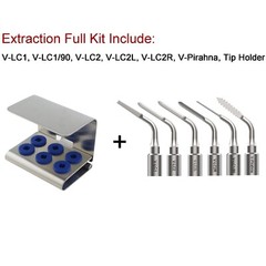 Ultrasonic Piezo Surgery Extraction Tips Kit Satelec Acteon Piezotome 2 Cube