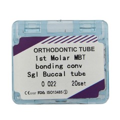 Dental Orthodontic 1st Molar Buccal Tubes Convertible Roth MBT 0.022 Bondable