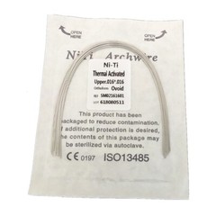 Dental Orthodontic Heat Thermal Activated Niti Rectangular Arch Wires