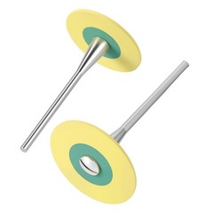 Dental Rubber Diamond Polisher Wheel Disc /Zirconia Porcelain Polish Burs HP